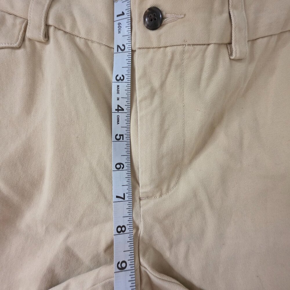 Polo Ralph Lauren Sport Khaki Chino Shorts Beige Bermuda Women's, Size 4 - Picture 4 of 8